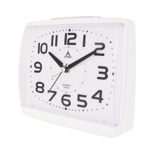 Astron ébresztőóra, quartz, fehér színű, automata light