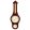 Astron fa fali barométer, hőmérővel, páratartalom mérővel, barna színű