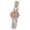 ASTRON 5250-4 női karóra, ezüst színű fém tok, ezüst színű fémcsat, rózsaszín számlap, keményített ásványüveg, quartz szerkezet, cseppmentes vízállóság