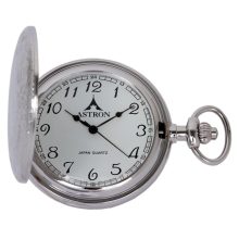 Astron férfi zsebóra, quartz, ezüst színű
