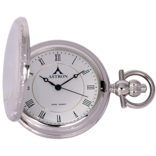 Astron férfi zsebóra, quartz, ezüst színű
