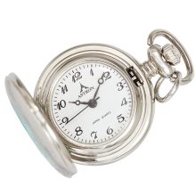 Astron női nyakláncóra, quartz, ezüst színű tok (mintázott), arab számos, 26 mm