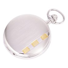 Astron férfi zsebóra, quartz, bicolor színű fémtok, fehér / arab számos számlap