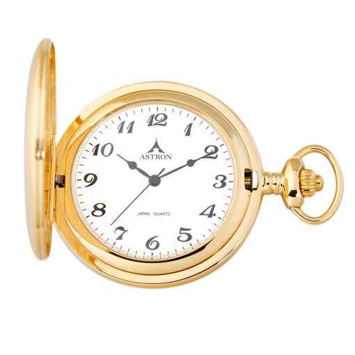 Astron férfi zsebóra, quartz, arany színű