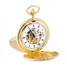 Astron férfi zsebóra, mechanikus, arany színű