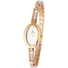 ASTRON 5424-9 női karóra, ékszeróra, arany színű fém tok, arany színű fémcsat, arany színű számlap, keményített ásványüveg, quartz szerkezet, cseppmentes vízállóság