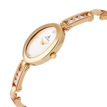 ASTRON 5424-9 női karóra, ékszeróra, arany színű fém tok, arany színű fémcsat, arany színű számlap, keményített ásványüveg, quartz szerkezet, cseppmentes vízállóság