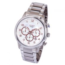 ASTRON 5550-8 férfi karóra, chronograph, ezüst színű nemesacél tok, ezüst színű nemesacél csat, ezüst színű számlap, keményített ásványüveg, quartz szerkezet, 100 m (10 ATM) vízállóság