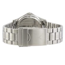 ASTRON 5558-1 sportos férfi karóra, ezüst színű nemesacél tok, ezüst színű nemesacél csat, fekete számlap, keményített ásványüveg, quartz szerkezet, 50 m (5 ATM) vízállóság