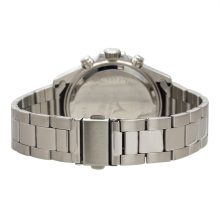 ASTRON 5560-1 férfi karóra, ezüst színű nemesacél tok, ezüst színű nemesacél csat, fekete számlap, keményített ásványüveg, multifunkciós quartz szerkezet, 50 m (5 ATM) vízállóság
