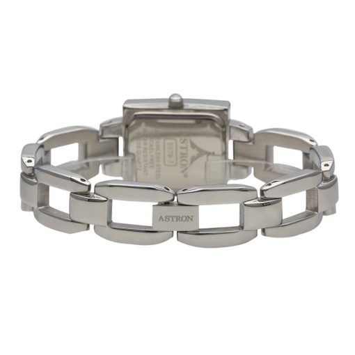 ASTRON 5579-1 női karóra, ezüst színű fém tok, ezüst színű fémcsat, fekete számlap, keményített ásványüveg, quartz szerkezet, cseppmentes vízállóság