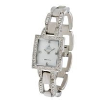 ASTRON 5579-7 női karóra, ezüst színű fém tok, ezüst színű fémcsat, gyöngyház színű számlap, keményített ásványüveg, quartz szerkezet, cseppmentes vízállóság