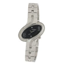 ASTRON 5593-1 női karóra, ezüst színű nemesacél tok, ezüst színű nemesacél csat, fekete számlap, keményített ásványüveg, quartz szerkezet, cseppmentes vízállóság