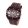 ASTRON 5699-6 férfi karóra, fekete színű nemesacél tok, barna bőrszíj, barna számlap, keményített ásványüveg, chronograph quartz szerkezet, 50 m (5 ATM) vízállóság