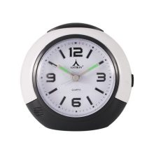 Astron ébresztőóra, quartz, fehér/szürke színű, kék led világítás, sweep, snooze
