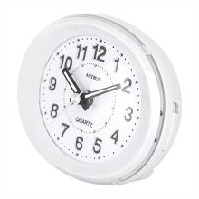 Astron ébresztőóra, quartz, fehér, LED-es számlap