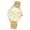 ASTRON 8015-9 elegáns női karóra, arany színű nemesacél tok, multifunkciós, arany színű nemesacél csat, arany színű számlap, keményített ásványüveg, multifunkciós quartz szerkezet, cseppmentes vízállóság