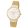 ASTRON 8017-7 divatos női karóra, arany színű nemesacél tok, arany színű nemesacél csat, fehér számlap, keményített ásványüveg, quartz szerkezet, cseppmentes vízállóság