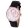 ASTRON 8026-8 sportos férfi karóra, rózsaarany színű nemesacél tok, fekete bőrszíj, fehér számlap, zafírüveg, quartz szerkezet, cseppmentes vízállóság