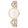 ASTRON 8029-0 női karóra, ékszeróra, bicolor nemesacél tok, bicolor nemesacél csat, fehér számlap, keményített ásványüveg, quartz szerkezet, cseppmentes vízállóság