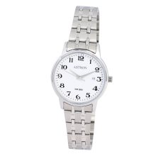 ASTRON 8047-7 női karóra, ezüst színű nemesacél tok, ezüst színű nemesacél csat, fehér számlap, keményített ásványüveg, quartz szerkezet, 50 m (5 ATM) vízállóság