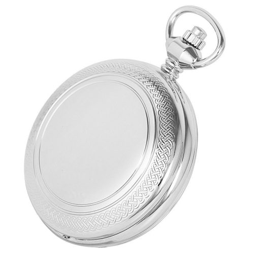 Astron férfi zsebóra, mechanikus (skeleton), ezüst színű tok, arab számos számlap